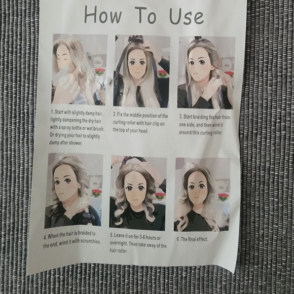 Reusable heatless curling rod - Picture 4 of 4